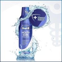 Oral-B Mouth Sore Oral Rinse In Soothing Mint 8 oz Oral-B Mouth Sore Oral Rinse In Soothing Mint 8 oz