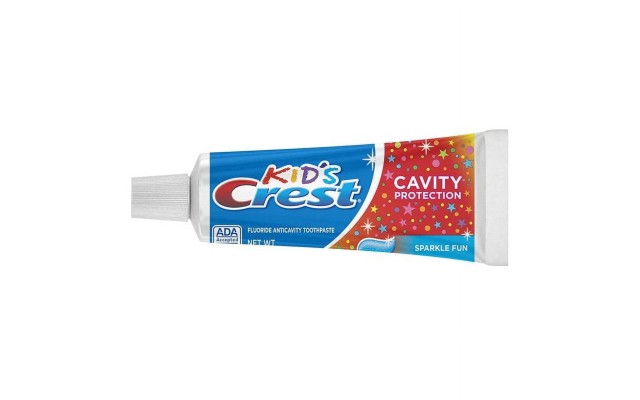 Pack of 2 - Kids , Fluoride Anticavity Toothpaste, Sparkle Fun Flavor, 4.6-Ounce Tube Packaging May Vary Pack of 2 - Kids , Fluoride Anticavity Toothpaste, Sparkle Fun Flavor, 4.6-Ounce Tube Packaging May Vary