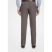  Men’s Slim-Fit Stretch Check Dress Pants, Brown, 38X30