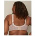  Bra 18 Hour Ultimate Shoulder Comfort Wirefree Women’s Wide Straps, White, 36D