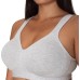 Wirefree Bra 18 Hour Ultimate Lift And Support Cotton Stretch, Gray, 36B  Wirefree Bra 18 Hour Ultimate Lift And Support Cotton Stretch, Gray, 36B
