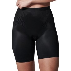 SPANX® Thinstincts® 2.0 Mid Thigh Shorts in Very Black, Size Medium