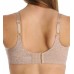  Women’s Halo Lace Full Coverage Underwire Bra, Toast, 34DD