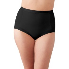 Wacoal womens Straight Shape Revelation Shaping Brief, S, Black