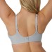 Women s  3439 One Smooth U Ultra Lite Neckline Bra (Crystal Gray 38B)