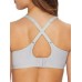 Women s  3439 One Smooth U Ultra Lite Neckline Bra (Crystal Gray 38B)