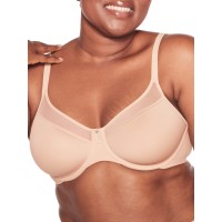 Bali Womens  DF3439 One Smooth U Ultra Light Shaping Underwire Bra, Beige, 36C