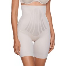 Miraclesuit Fit Sense High Waist Thigh Shaper Shorts in Warm Beige, L 12/14