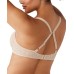  Halo Lace Underwire Bra 851205 Women’s Bra Naturally Nude : 36DDD, Lace/N