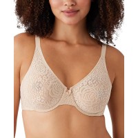 Wacoal Halo Lace Underwire Bra 851205 Women’s Bra Naturally Nude : 36DDD, Lace/N Wacoal Halo Lace Underwire Bra 851205 Women’s Bra Naturally Nude : 36DDD, Lace/N