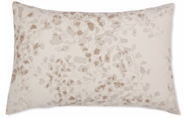  Ribbon Stripe European Shams, Beige, 20