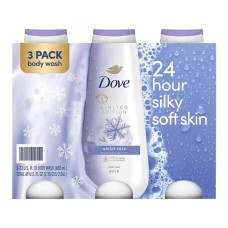 Dove Winter Care Body Wash for Renewed Healthy-Looking Skin, 3 pk./23 oz.