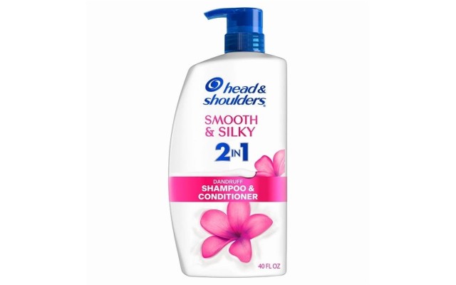  2-in-1 Dandruff Shampoo and Conditioner, Smooth and Silky, Paraben Free, 40 oz.