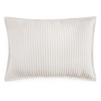Oake Byron Standard Sham, 20 X 28, Ivory