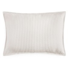 Oake Byron Standard Sham, 20 X 28, Ivory