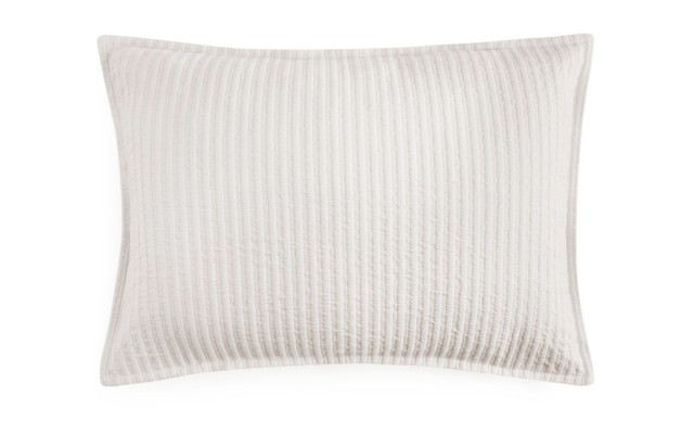  Byron Standard Sham, 20 X 28, Ivory