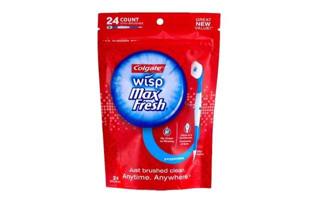 3 Pack - Max Fresh Wisp Disposable Mini Toothbrush, Peppermint, 24 Count x 3 3 Pack - Max Fresh Wisp Disposable Mini Toothbrush, Peppermint, 24 Count x 3