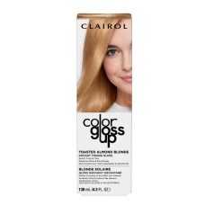 Clairol Color Gloss Up Semi Permanent Toning Color Hair Dye, Toasted Almond Blonde, 4.3 oz