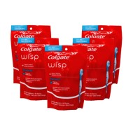 Colgate Max Fresh Wisp Disposable Mini Toothbrush, Peppermint - 24 Count, 5-Pack Colgate Max Fresh Wisp Disposable Mini Toothbrush, Peppermint - 24 Count, 5-Pack