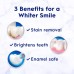  3DWhite Advanced Whitening Toothpaste, Radiant Mint, 3.3 oz, 3 Pack