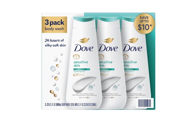 Nourishing Body Wash, Sensitive Skin, 23 Fluid Ounce (Pack of 3) Nourishing Body Wash, Sensitive Skin, 23 Fluid Ounce (Pack of 3)