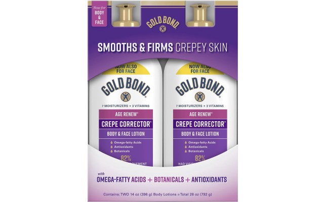Age Renew Crepe Corrector Body Lotion, Replenishing & Smoothing Formula, 2 pk./ 14 oz. Age Renew Crepe Corrector Body Lotion, Replenishing & Smoothing Formula, 2 pk./ 14 oz.