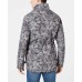  Men’s Camo Field Jackets, Camo Grey, Medium