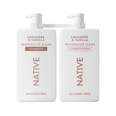 Native Cashmere & Vanilla Shampoo and Conditioner Set, 68 fl. oz.