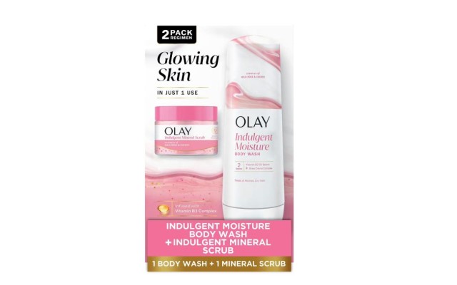  Indulgent Moisture Scrub + Bodywash Duo, 2 Pack