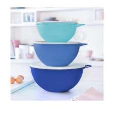 Tupperware 6-piece Thatsa Bowl Set, Blue