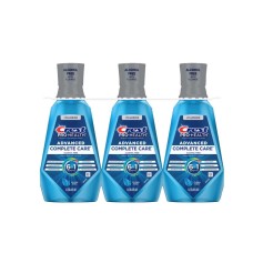 Crest Pro-Health Mouthwash with Fluoride Advanced Complete Care 1L (Pack of 3)