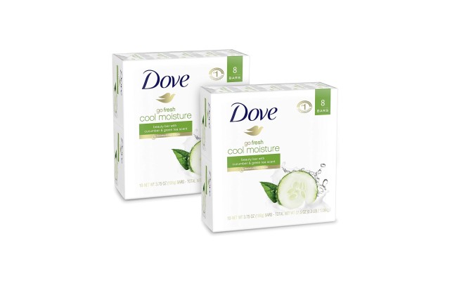  Go Fresh Cool Moisture Beauty Bar 3.75 Ounce (16 Count)