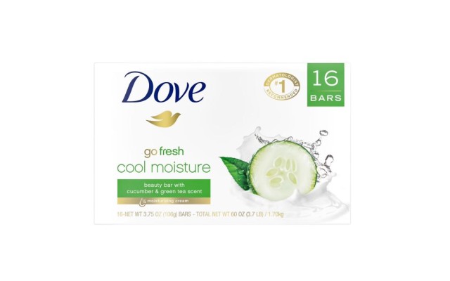  Go Fresh Cool Moisture Beauty Bar (3.75 oz., 16 ct.)