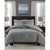 Madison Park Essentials Clay 3-pc, Gray, King