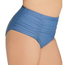 Raisins Curve Trendy Plus Size Costa Bikini Bottoms, Calm Sea, 20W
