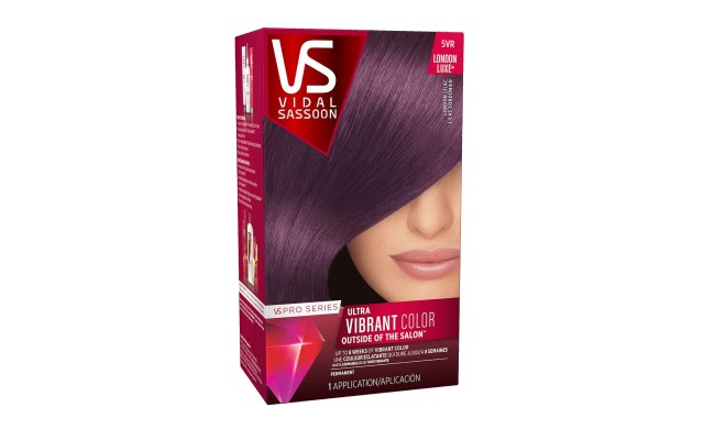  Pro Series Permanent Hair Color Dye, 5VR London Lilac, Hair Color, 1 Kit
