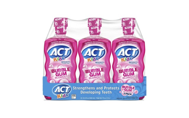  Kids Bubblegum Blowout Anti-Cavity Rinse, 3 ct./16.9 Oz.Net Wt 50.7 Oz, 50.7 Fl Oz