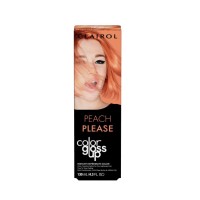 Clairol Color Gloss Up Semi Permanent Toning Color Hair Dye,Peach Please, 4.3 oz