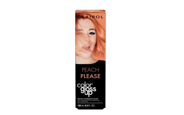  Color Gloss Up Semi Permanent Toning Color Hair Dye,Peach Please, 4.3 oz