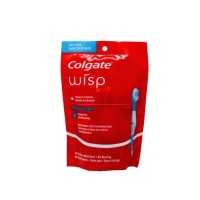 Colgate Max Fresh Wisp Disposable Mini Travel Toothbrushes, Peppermint - 24 Count