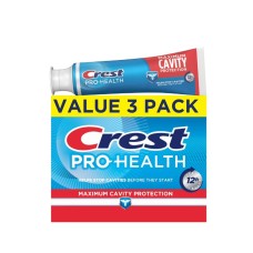 Crest Pro-Health Maximum Cavity Protection Toothpaste, 4.3 oz, Pack of 3