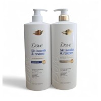 Dove 5 in 1 Nourish & Restore Damage Therapy Shampoo & Conditioner Set, 33.8 fl oz Each