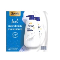 Dove Deep Moisture Body Wash with Pump, 30 Fluid Ounce (Pack of 2)