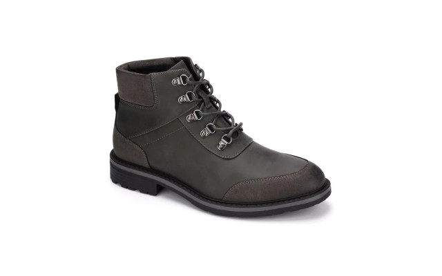 Kenneth Cole , Men’s Bainx Hiker Boots, Charcoal, 13M