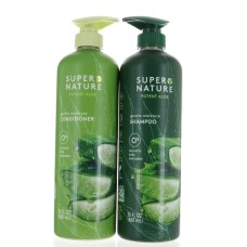 Super Nature Shampoo & Conditioner Set, 30 Fluid Ounce (Pack of 2)