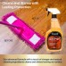  WOOD FLOOR CLEANER – Use on Hardwood, Laminated or Faux Finished Floors. Natural Look, Cuts Grease