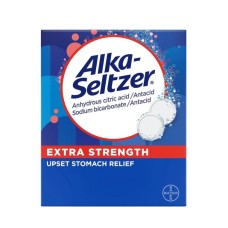 Alka-Seltzer Effervescent Extra Strength Heartburn Medicine Tablets (72 Count)
