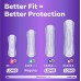  Discreet Plus Incontinence Pads, Heavy Long, 117 ct.