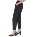  Flat Front Back Elastic Pants, Large