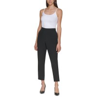 Calvin Klein Flat Front Back Elastic Pants, Large